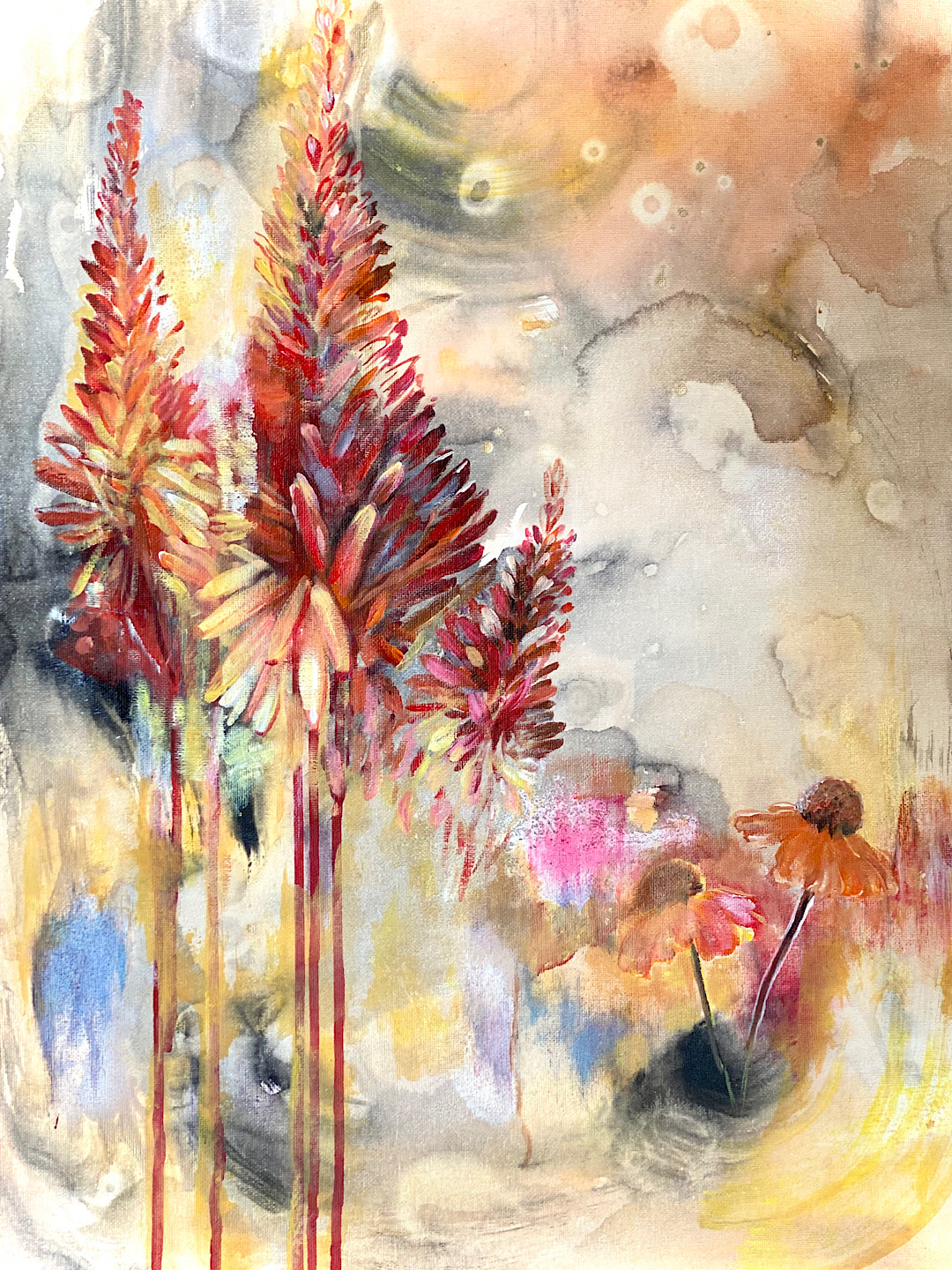 Endurance - acrylic - Marlene S Fourie